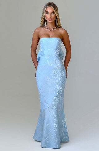 Felicity Maxi Dress - Blue - glavon