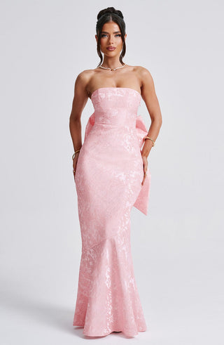Felicity Maxi Dress - Blush - glavon