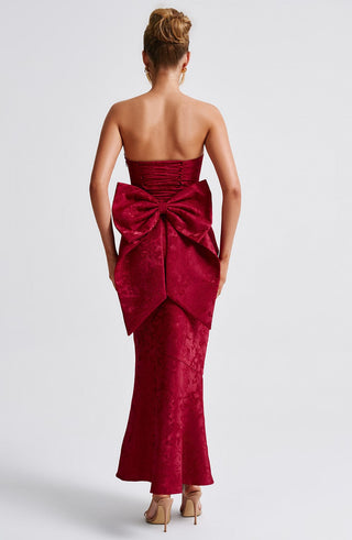 Felicity Maxi Dress - Red - glavon