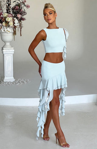 Ferna Mini Skirt - Mint - glavon