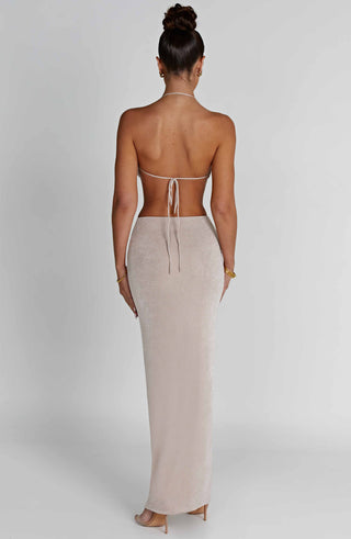 Fifi Maxi Skirt - Champagne - glavon