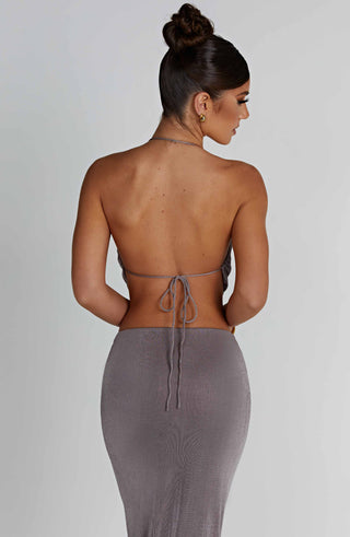 Fifi Top - Charcoal - glavon