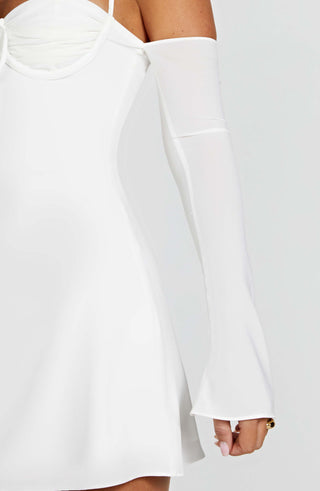 Fiona Mini Dress - Ivory - glavon
