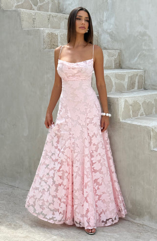 Francis Maxi Dress - Blush - glavon