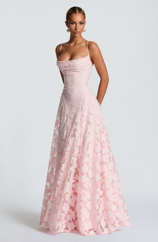 Francis Maxi Dress - Blush - glavon