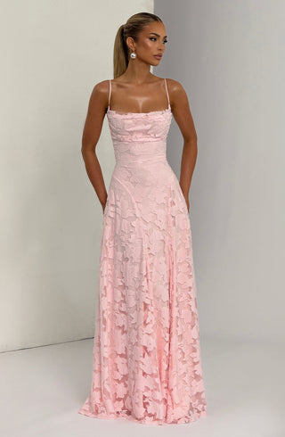 Francis Maxi Dress - Blush - glavon