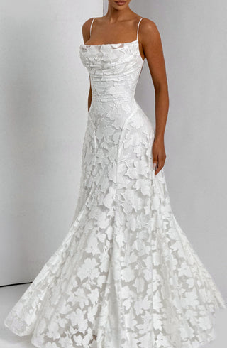 Francis Maxi Dress - Ivory - glavon