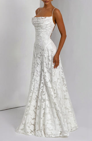 Francis Maxi Dress - Ivory - glavon
