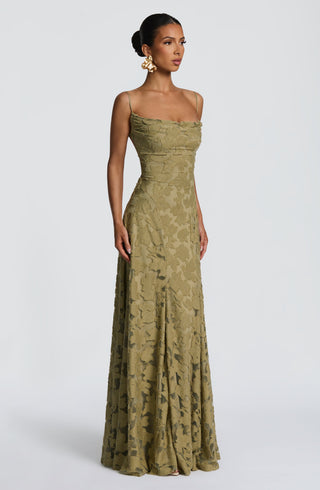 Francis Maxi Dress - Sage - glavon