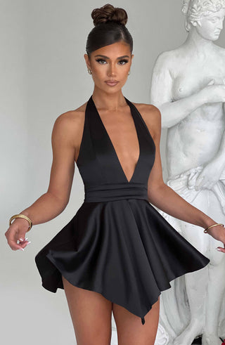 Gaia Playsuit - Black - glavon