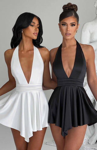 Gaia Playsuit - Black - glavon