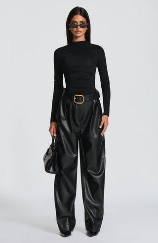 Glenda Pants - Black - glavon