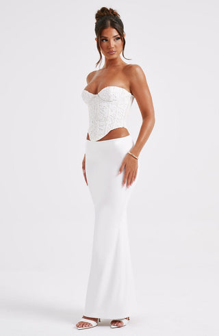 Harlow Corset - Ivory - glavon
