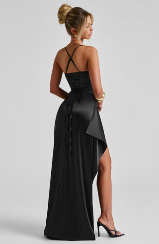 Helen Maxi Dress - Black - glavon