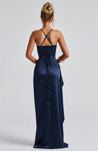 Helen Maxi Dress - Navy - glavon