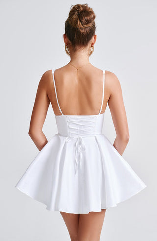 Imani Mini Dress - Ivory - glavon