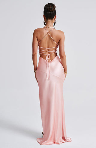 Isobel Maxi Dress - Blush - glavon
