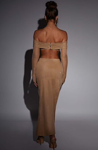 Jana Top - Gold Sparkle - glavon