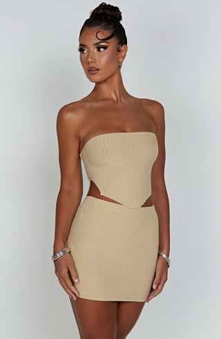 Jaz Top - Beige - glavon