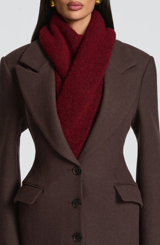 Jeanie Scarf - Burgundy - glavon