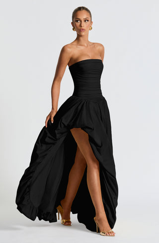 Jillian Maxi Dress - Black - glavon