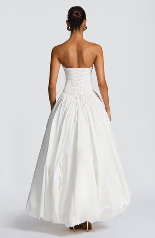 Jillian Maxi Dress - Ivory - glavon
