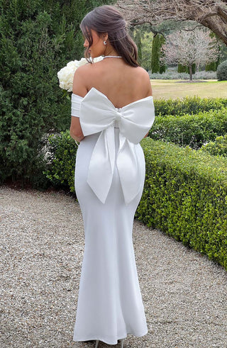 Joanna Maxi Dress - Ivory - glavon