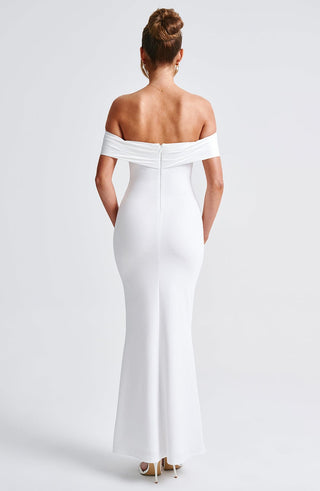 Joanna Maxi Dress - Ivory - glavon