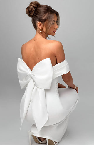Joanna Maxi Dress - Ivory - glavon