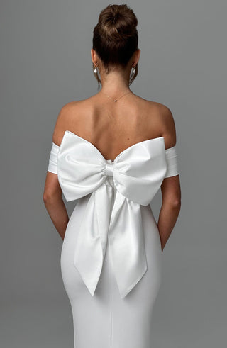 Joanna Maxi Dress - Ivory - glavon