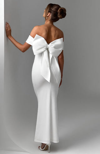 Joanna Maxi Dress - Ivory - glavon