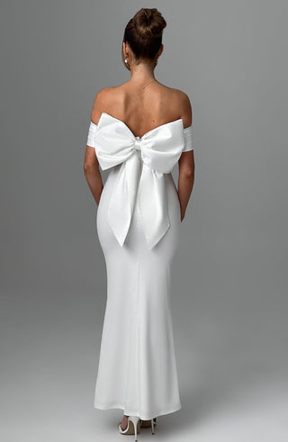 Joanna Maxi Dress - Ivory - glavon