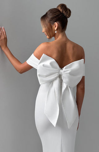 Joanna Maxi Dress - Ivory - glavon
