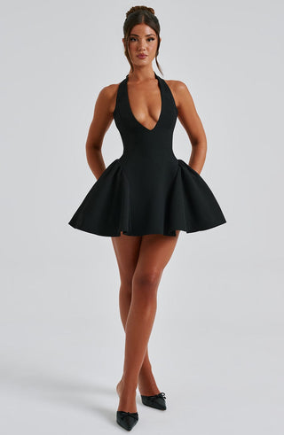 Joanne Playsuit - Black - glavon