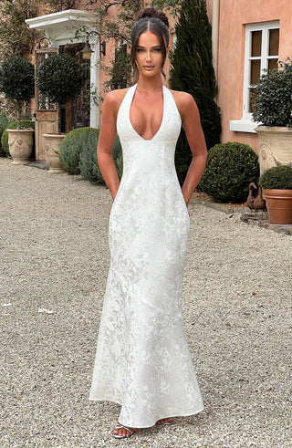 Josephine Maxi Dress - Ivory - glavon