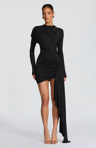 Jovanna Mini Dress - Black - glavon