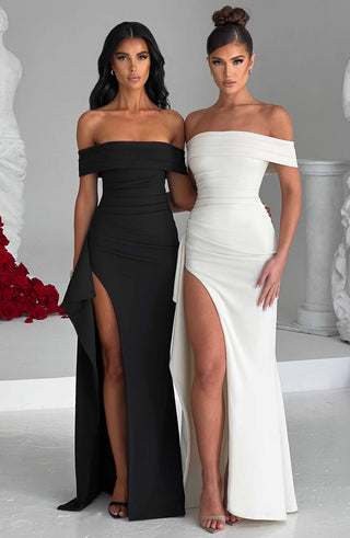 Joyce Maxi Dress - Black - glavon