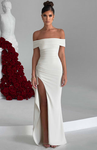 Joyce Maxi Dress - Ivory - glavon