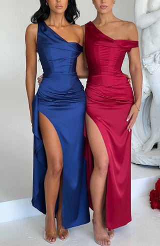 Juliene Maxi Dress - Navy - glavon