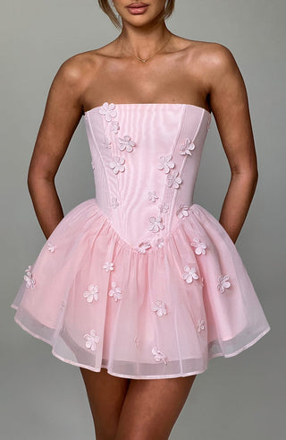 Justina Playsuit - Blush - glavon