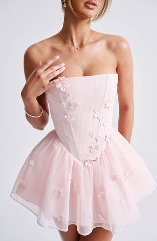 Justina Playsuit - Blush - glavon