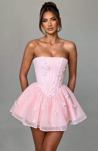 Justina Playsuit - Blush - glavon