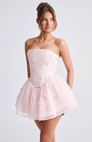 Justina Playsuit - Blush - glavon