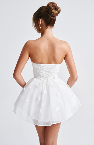 Justina Playsuit - Ivory - glavon