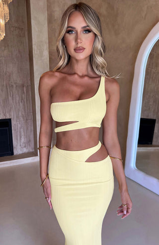 Kaela Top - Lemon - glavon