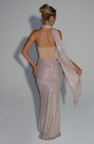 Kailani Maxi Dress - Nude - glavon