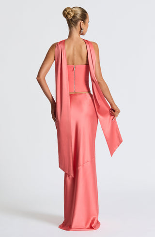 Kamiyah Corset - Coral Pink - glavon