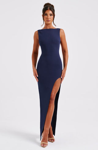 Kassandra Maxi Dress - Navy - glavon