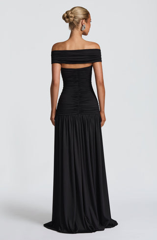 Kathryn Maxi Dress - Black - glavon