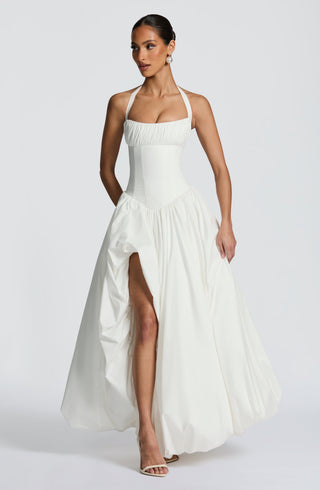 Keira Maxi Dress - Ivory - glavon